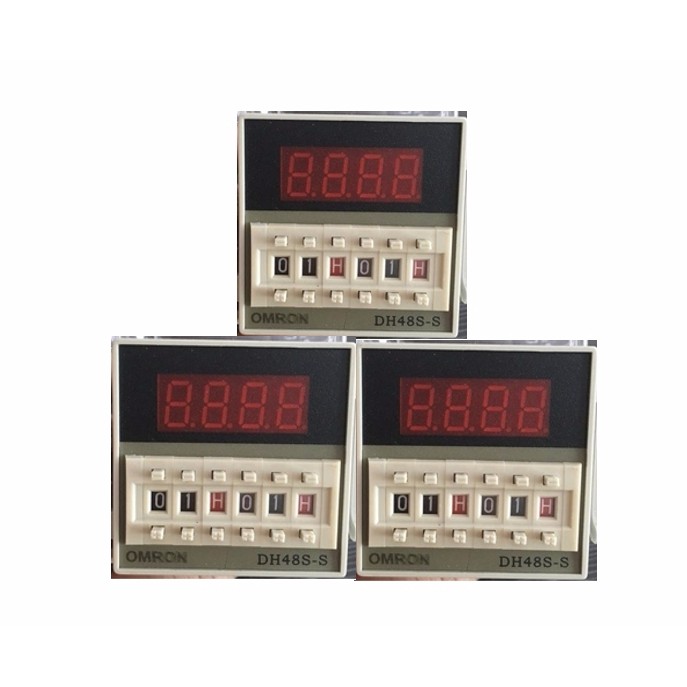 Bộ 3 Timer DH48S-S, Relay Thời Gian Omron DH48S-S