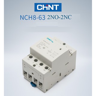 [CHÍNH HÃNG] Khởi động từ (contactor)CHINT 2P 63A 2NO/2NC