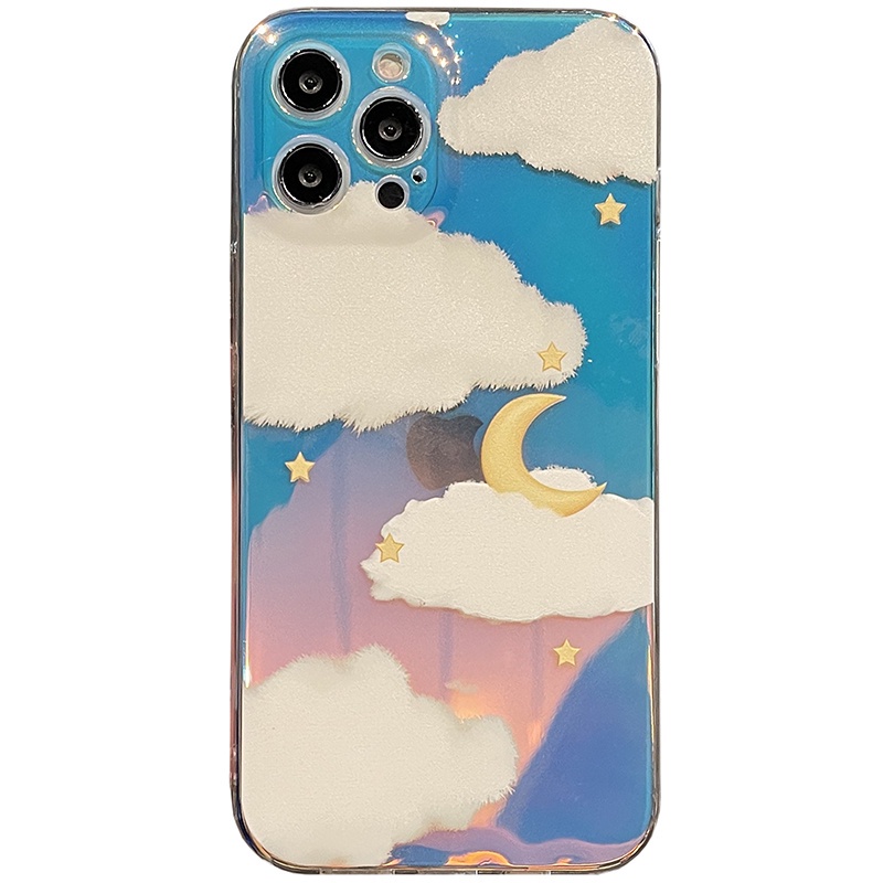 Ốp Điện Thoại Siêu Mỏng Lấp Lánh Cho IPhone 12 11 X XS Max XR 7 8 Plus SE 2020