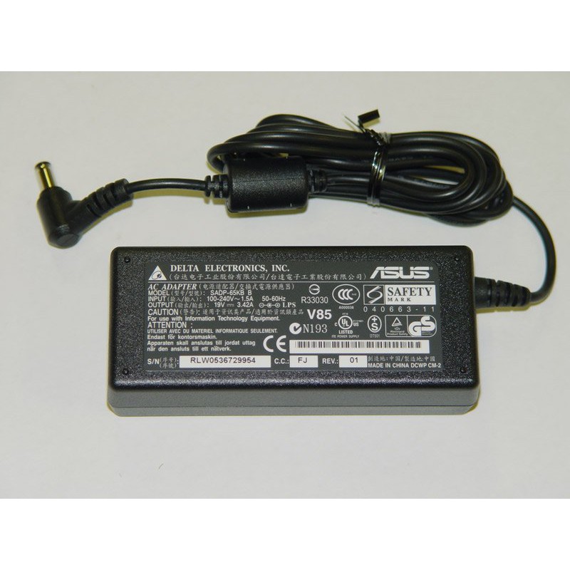 Sạc Laptop Asus 19v-3.42a chân thường nhập khẩu mới 100% | WebRaoVat - webraovat.net.vn