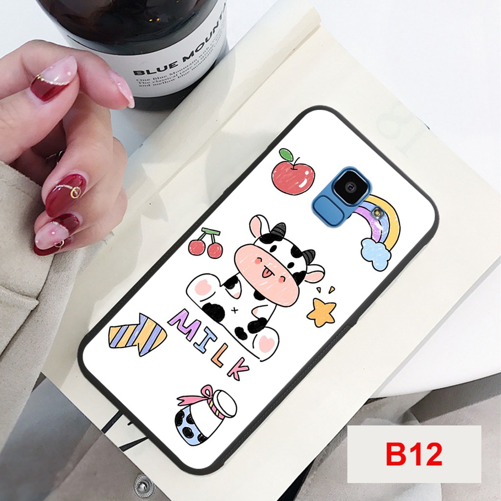 ỐP LƯNG SAMSUNG J6/J6 PLUS/J8/J8 PLUS HÌNH BÒ SỮA MILK IN HÌNH ĐỘC ĐÁO-GIÁ RẺ
