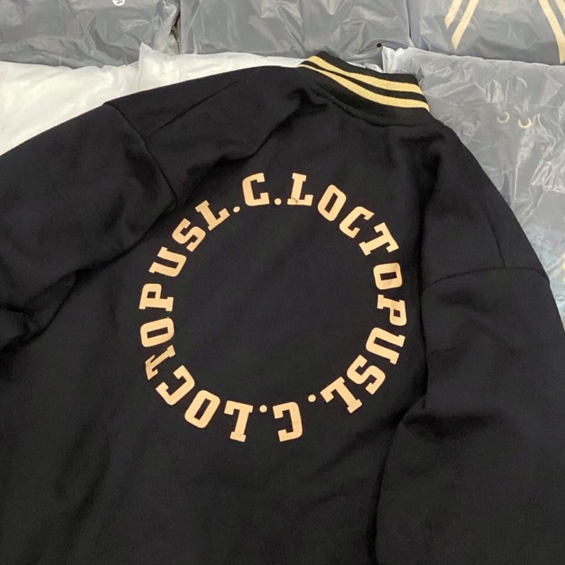 (CÓ SẴN) Áo Bomber Nỉ Lót Dù LOCTOP Unisex