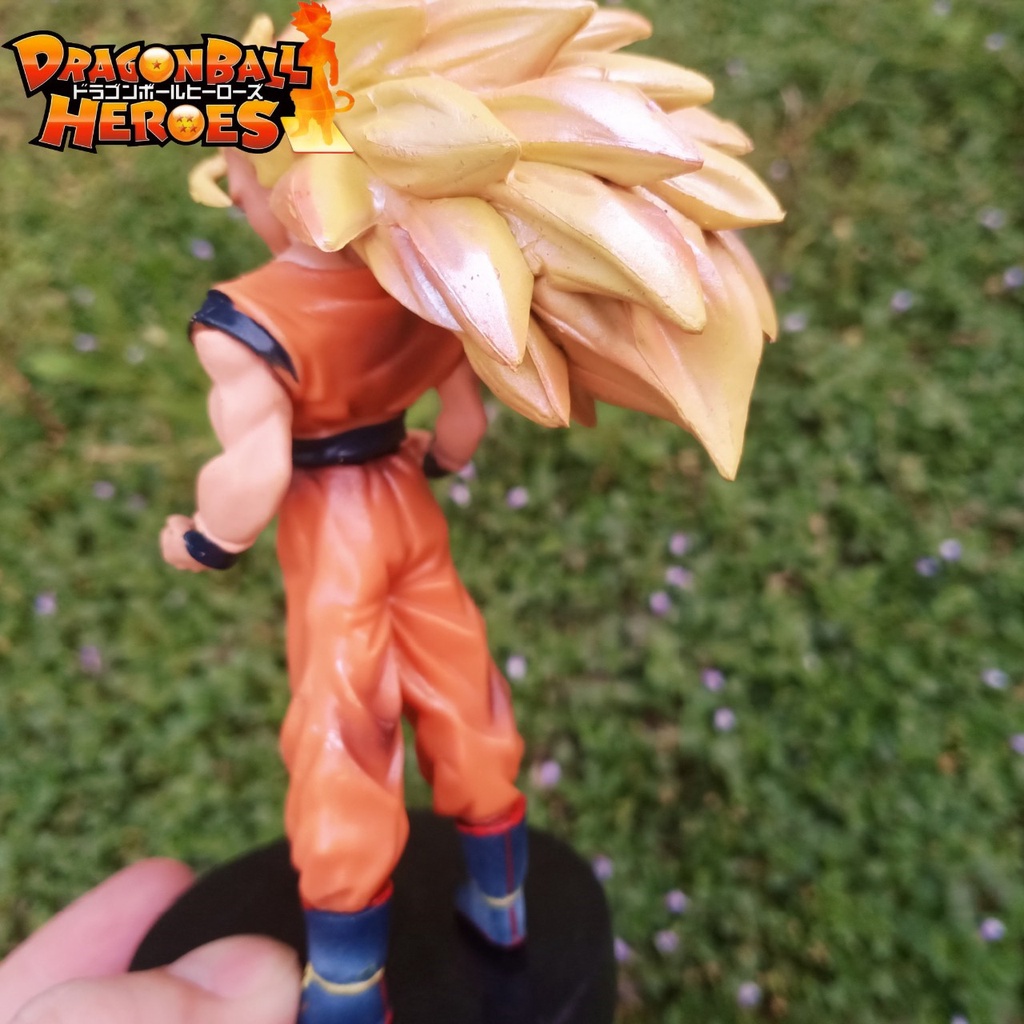 Mô hình Son goku Super Saiyan cấp 3 tóc dài Anime Dragon Ball Z GT và Supers 1991 4
