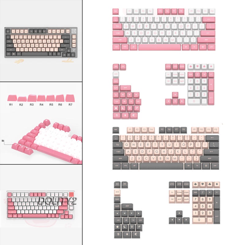 Nút bàn phím cơ JSA PBT chuyên dụng cho chơi game