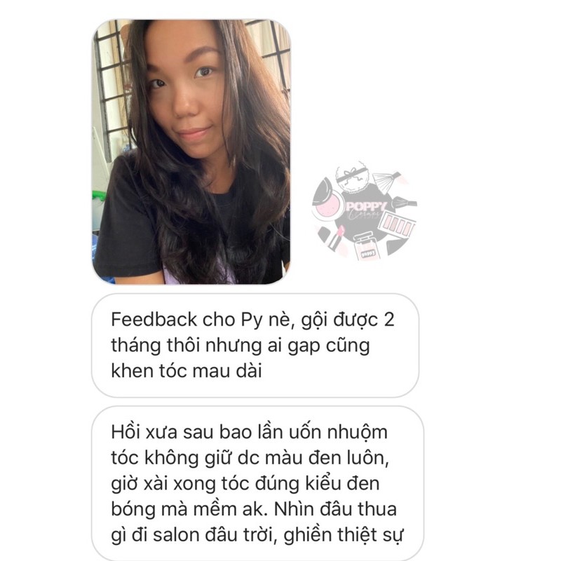 Ủ Xả TÓC BỒ KẾT THUỐC BẮC ‍♀️ Dầu Xả Thảo Dược Thiên Nhiên PHỤC HỒI TÓC HƯ TỔN 250gr - Poppy Corner