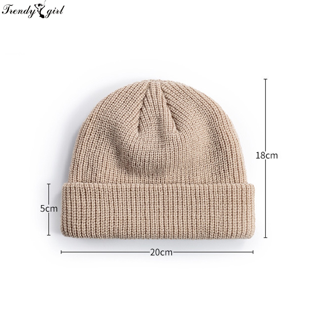 Mũ beanie giữ ấm mùa đông thời trang cho nam nữ