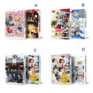 Lomo card BTS 30 thẻ ảnh nhóm BTS