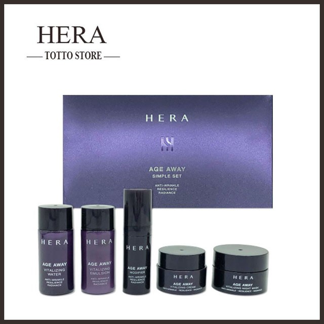 Bộ dưỡng da Hera Age Away chống lão hoá-Hera age away simple set