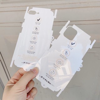 Miếng dán Ip - Miếng dán PPF 𝐭𝐫𝐨𝐧𝐠 suốt mặt sau cho ip 𝟔𝐩𝐥𝐮𝐬/𝟔𝐬 𝐩𝐥𝐮𝐬/𝟕/𝟖/𝟕𝐩𝐥𝐮𝐬/𝟖𝐩𝐥𝐮𝐬/𝐗/𝐗𝐬/𝐗𝐑/𝐗𝐬 𝐦𝐚𝐱,..
