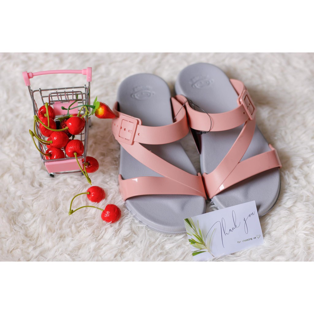 Dép Thái nữ kiểu hai quai Moniga 7 - hàng chính hãng 100%