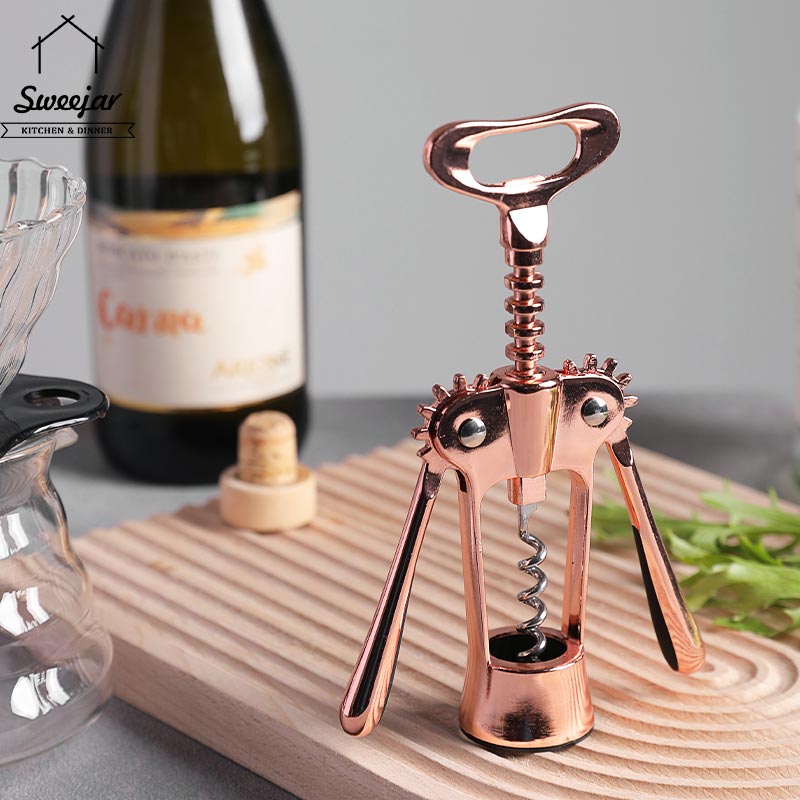 Dụng cụ mở nút chai rượu vang SWEEJAR bằng hợp kim kẽm tiện dụng cao cấp
