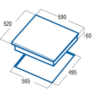 BẾP TỪ CATA IB 6203 BK
