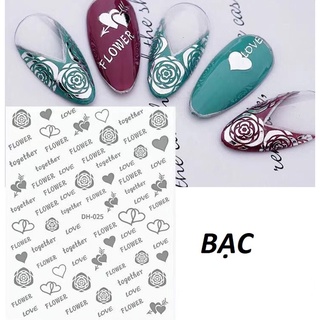 Sticker dán móng tay nail siêu đẹp - sinailmi