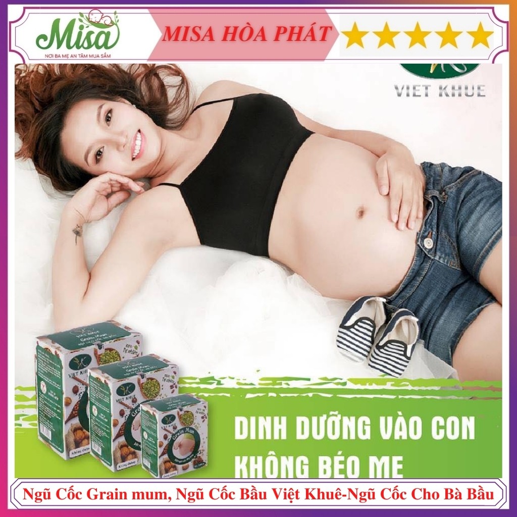 Ngũ Cốc Cho Bà Bầu An Thai Grain Mum Việt Khuê Hộp 500Gr