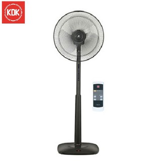 Quạt cây có điều khiển KDK M40K (màu trắng sữa + xám) nhập Malaysia, Gió êm, Cực bền - Bảo hành 3 năm chính hãng