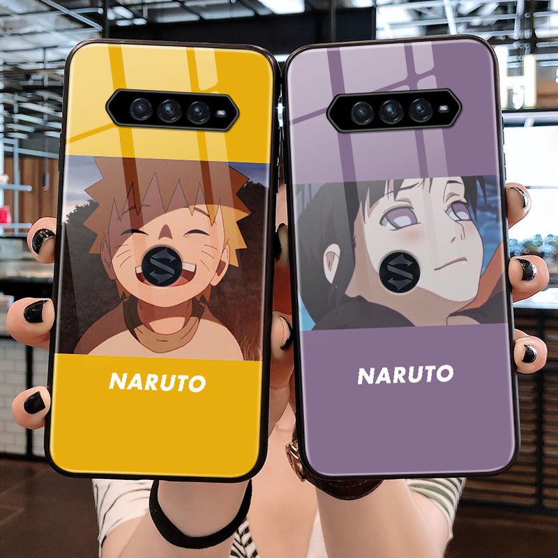 Ốp Lưng Mặt Kính Cường Lực In Hình Anime Naruto Cho Black Shark 4 | BigBuy360 - bigbuy360.vn