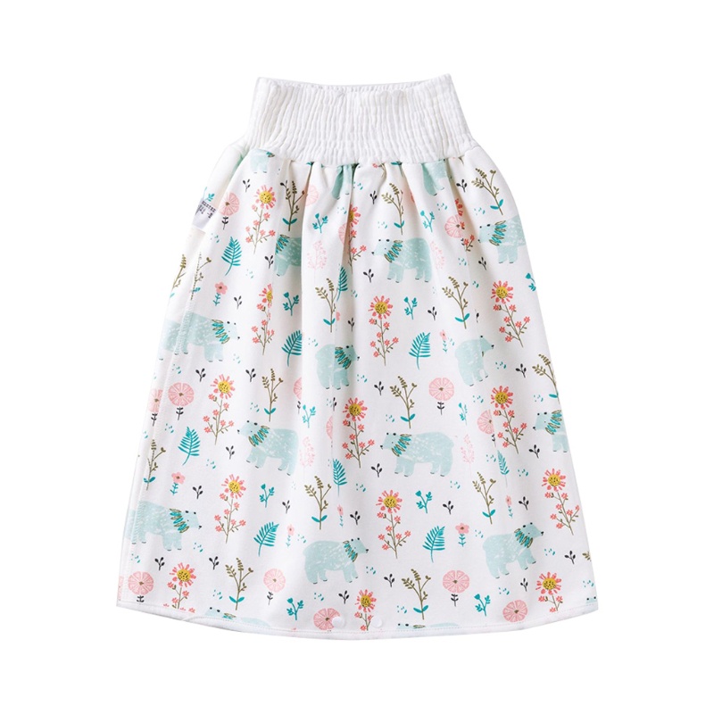 Quần Tã Dạng Váy 2 Trong 1 Thoải Mái Chống Thấm Nước Có Thể Giặt Rửa Cho Bé Sơ Sinh