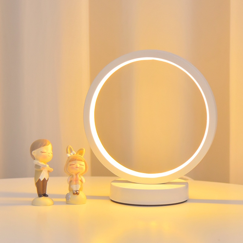 Đèn Bàn Trang Trí Bắc Âu Đèn Phòng Ngủ Led Ngủ Tiết Kiệm Năng Lượng Bảo Vệ Mắt - Diễm Mai Store