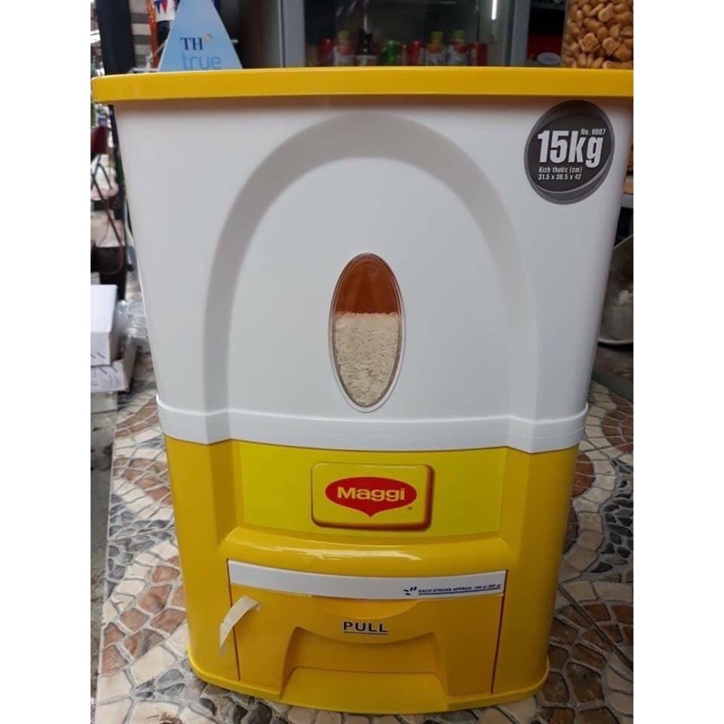 THÙNG ĐỰNG GẠO THÔNG MINH DUY TÂN 15KG - MAGGI