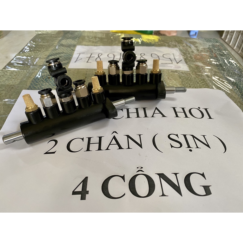 Van Chia Hơi Máy Ra Vào Lốp 4 chân và 2 chân chính hãng