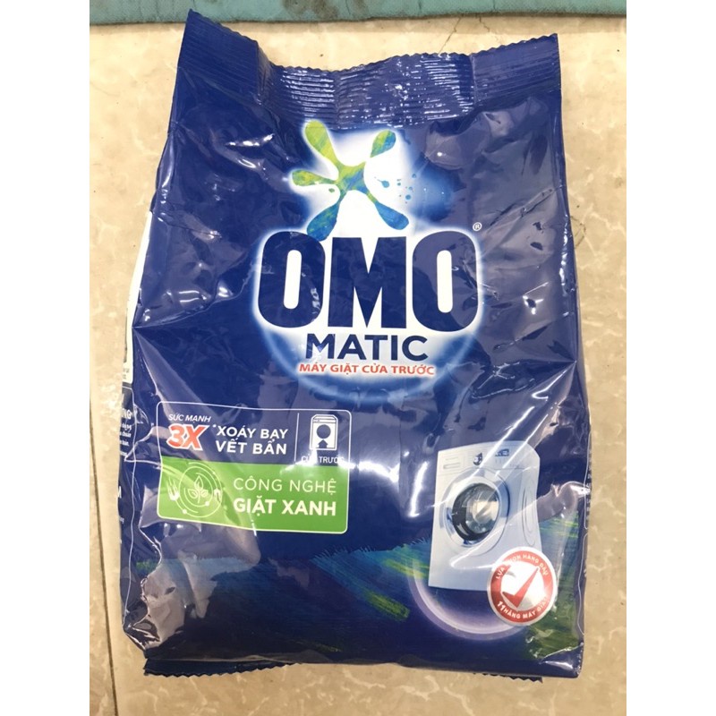 [ Mẫu Mới ] Bột giặt OMO Matic cho máy giặt cửa trước dạng Túi 3kg