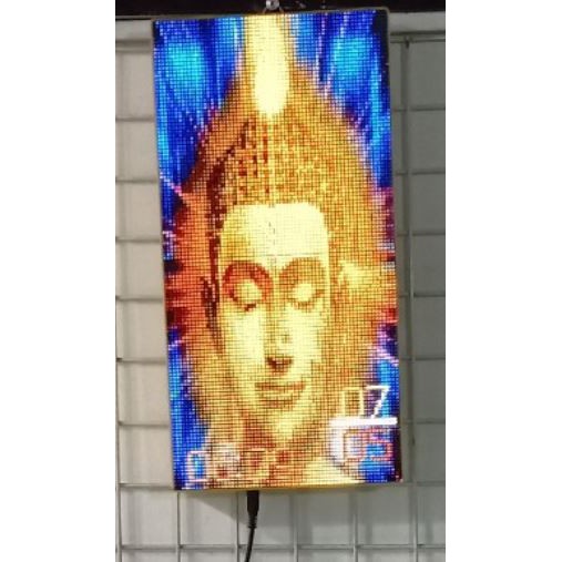 ĐỒNG HỒ LED MAGIC CLOCK P3 192*384 P2.5 160X320mm