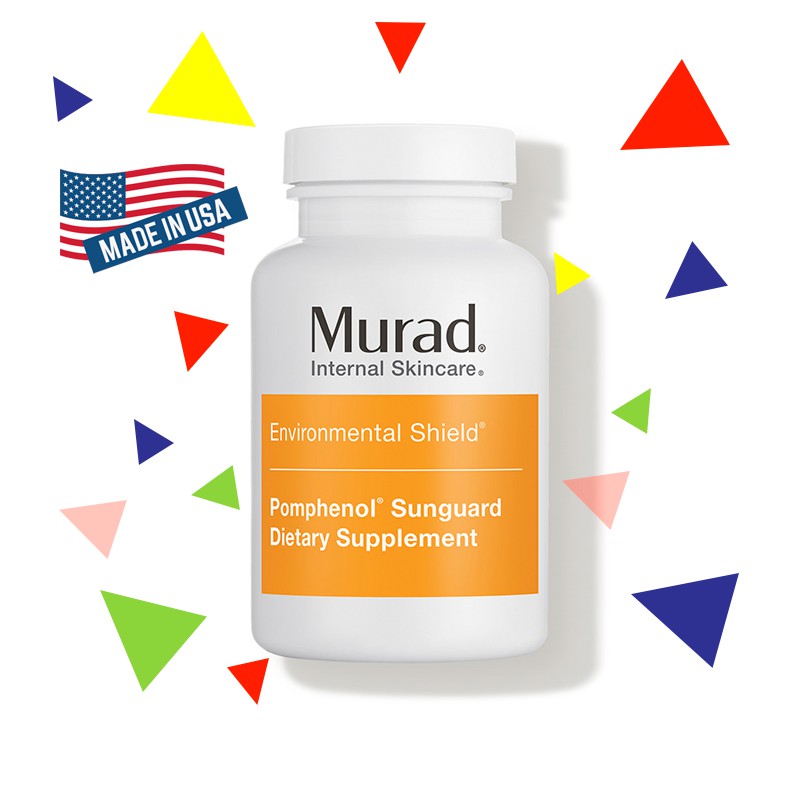 [Unbox/ Fullbox] Viên Uống Chống Nắng Murad Pomphenol Sunguard Dietary Supplement 60 viên