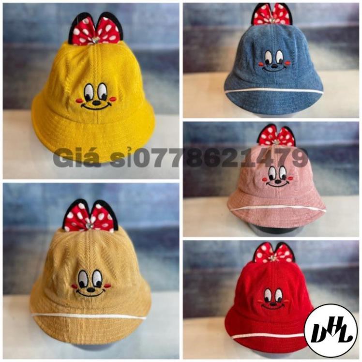 Mũ nó trẻ em miky dể thương cho bé 2 tuổi đến 6 tuổi