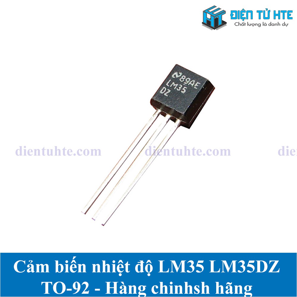 Cảm biến nhiệt độ LM35 LM35DZ TO-92 chính hãng [HTE Quy Nhơn CN2]