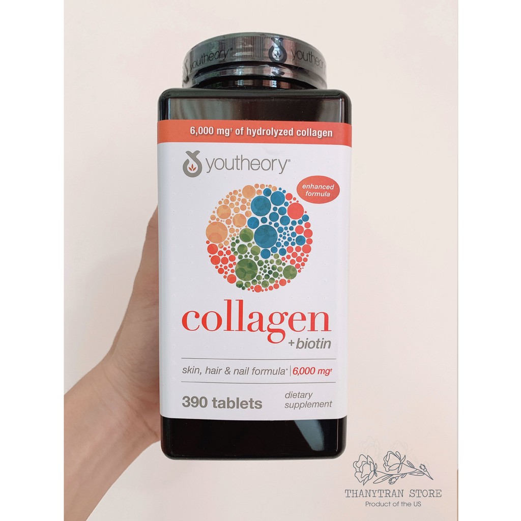 [ Mẫu Mới] Viên uống Collagen Youtheory Type 1,2&3 | BigBuy360 - bigbuy360.vn