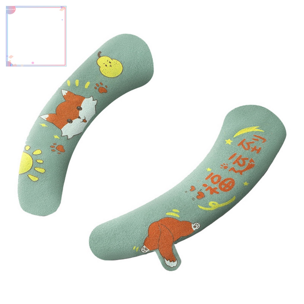 1 Cặp Đệm Lót Bồn Cầu Giữ Ấm Họa Tiết Tinh Tế