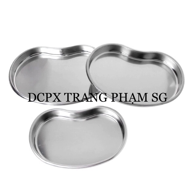 KHAY INOX HẠT ĐẬU ĐỰNG DỤNG CỤ Y TẾ | Dụng Cụ Phun Xăm