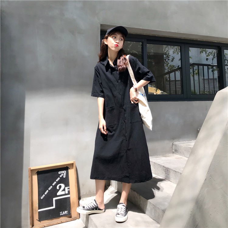 [Order] Váy sơ mi dáng suông