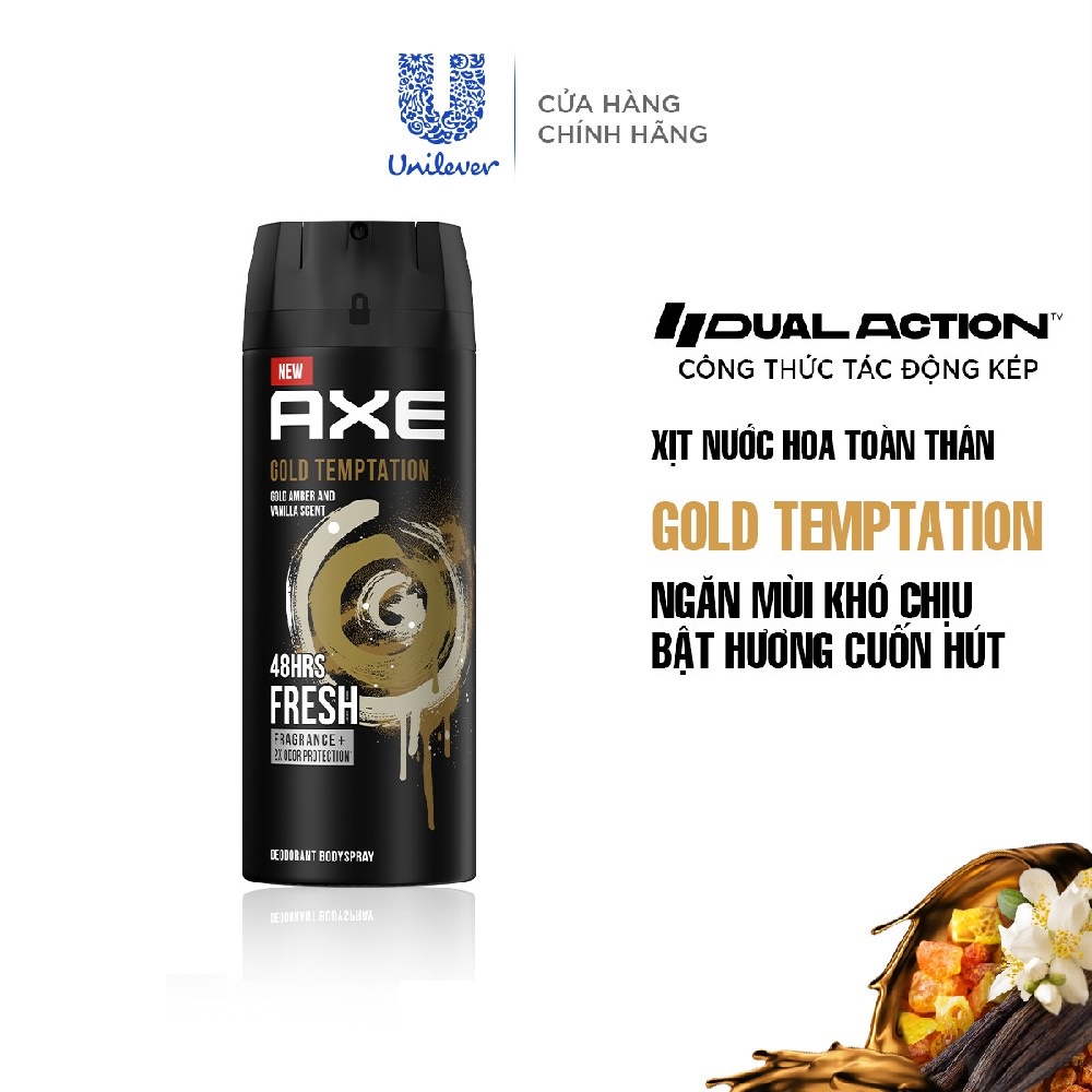 Xịt khử mùi toàn thân cho nam AXE 150ml