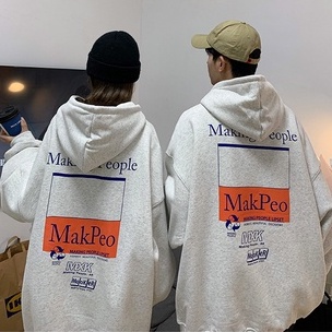 Áo Hoodie Tay Dài Form Rộng Dễ Phối Đồ