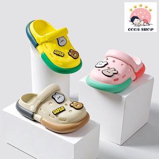 Dép sục cheerful mario cho bé , dép sục siêu nhẹ , chống trơn trượt siêu đáng yêu