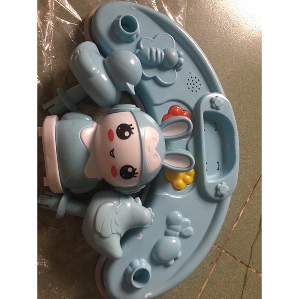 Xe tập đi 2in1 cho bé có đèn và nhạc vui nhộn (xe không kèm tấm lót chân)