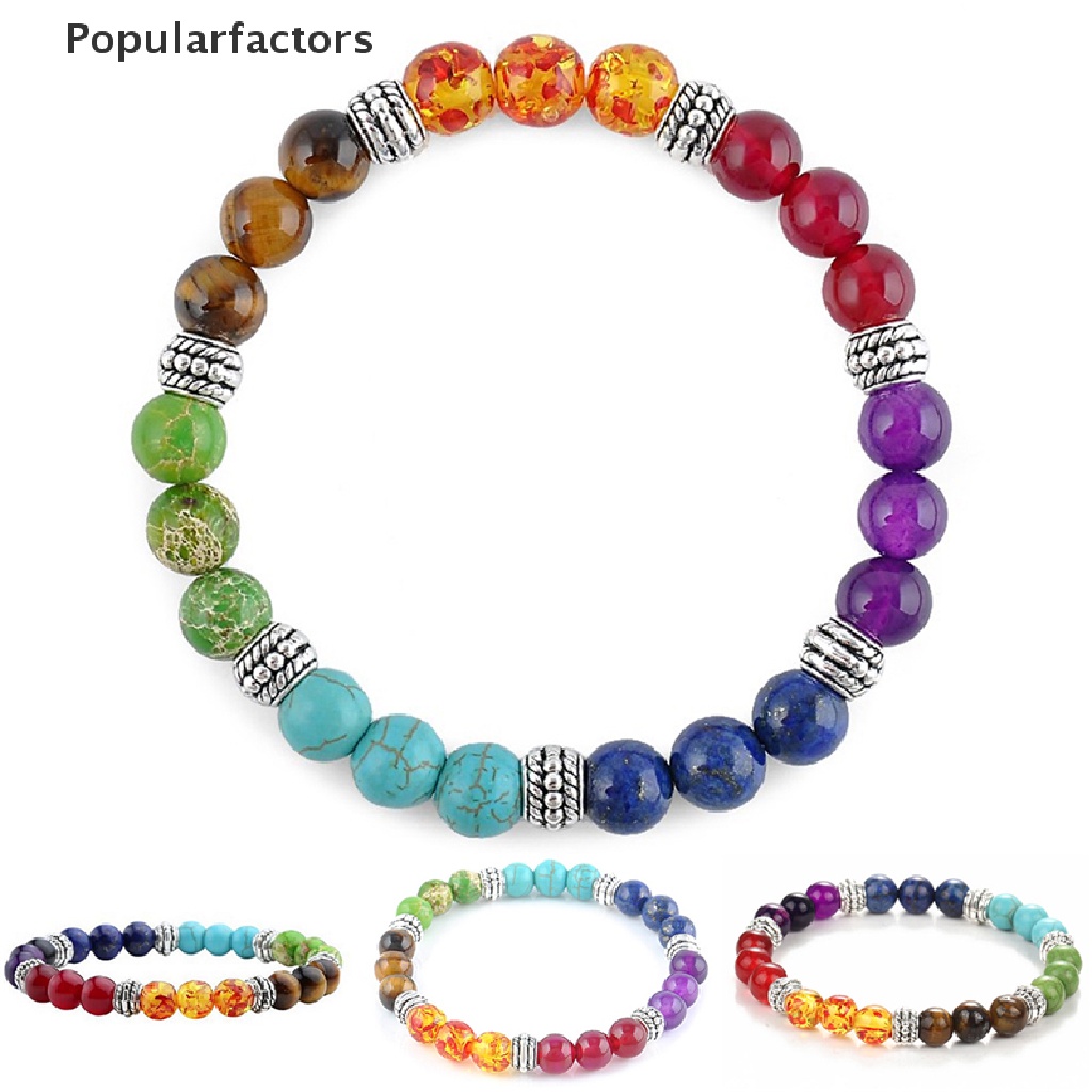 (Khuyến Mãi Phổ Biến) 1x Chakra Lava Rock Cầu Nguyện Reiki Chakra Lava Rock Prayer Reiki 7-Ready