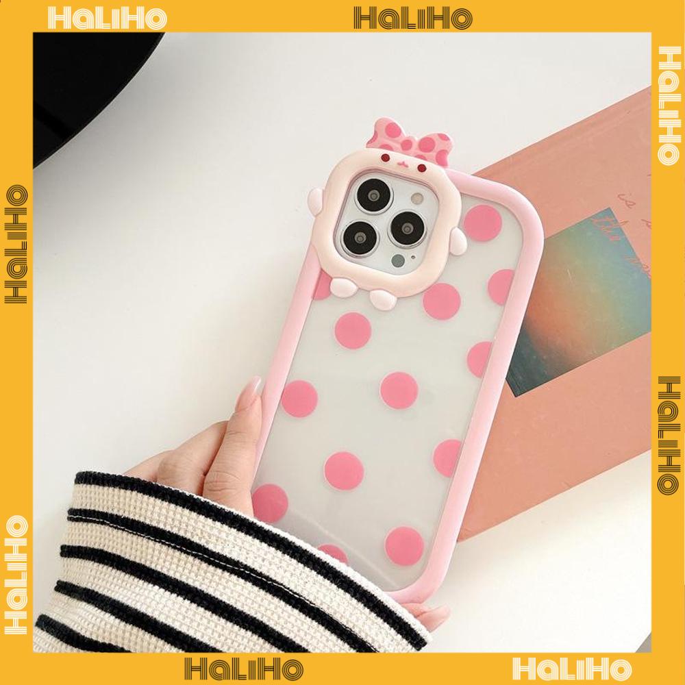 iPhone Case Silicone Soft Case Clear Case Airbag Shock Resistant Protection Camera Smooth Feel Colorful Dot Compatible For iPhone 11 Pro Max 13 Pro Max 12 Pro Max 7Plus xr XS Max