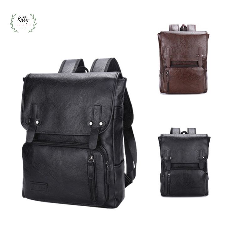 Balo da 🍓 𝐋𝐎𝐀̣𝐈 𝐈 🍓 balo da nam thời trang phong cách hàn quốc