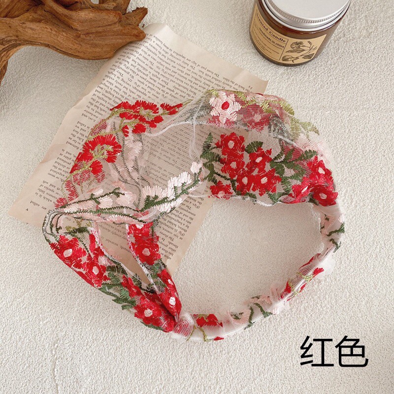 🎀Tuban hoa thêu xinh xắn