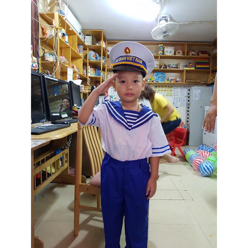 Hải quân, mũ áo quần hải quân Việt Nam