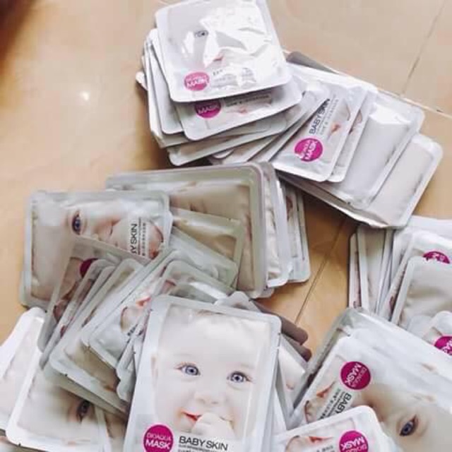 bioaqua babyskin , với công dụng làm trắng da mềm mượt như da em bé , có 3 loại khách có thể tự lựa chọn mẫu