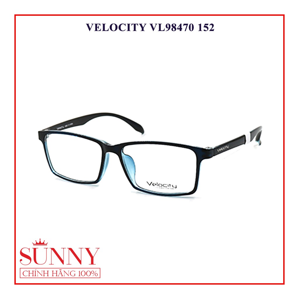 VL98470 - gọng kính chính hãng Velocity 0 độ chính hãng bảo hành toàn quốc