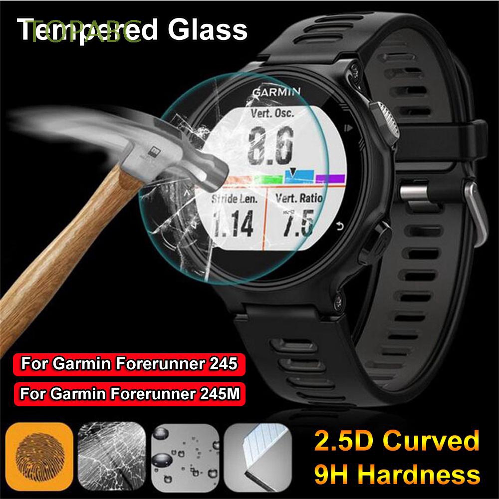 Bộ 1/2 miếng dán cường lực HD bảo vệ cho mặt đồng hồ Garmin Forerunner 245M / 245