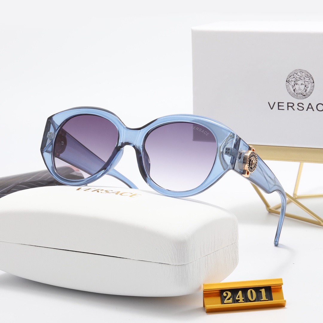 Versace Kính râm 2021 kính chống tia UV phân cực mới của nam và nữ