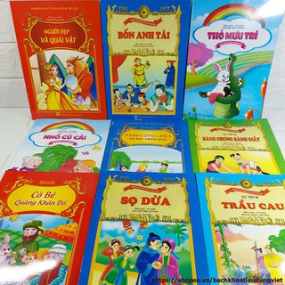 Combo 20 Cuốn Truyện Tranh Cổ Tích Việt Nam Cho Bé (Song ngữ)