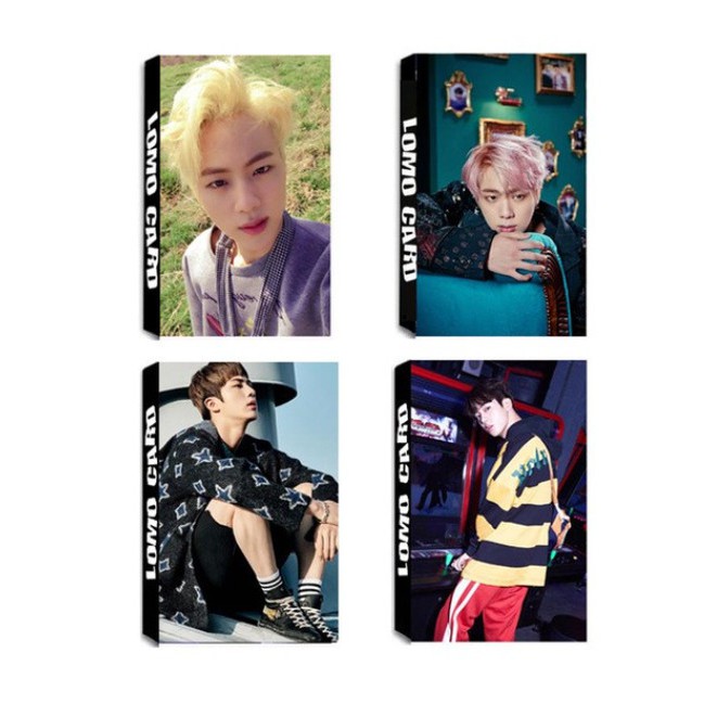 LOMO CARD Jhope RM Jin BTS