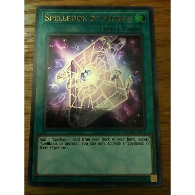 Thẻ bài YUGIOH - Spellbook of Secrets - BLLR-EN075 - Ultra Rare 1st