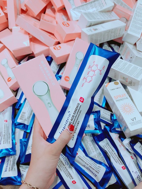 COMBO MÁY MASSA + TINH CHẤT HA